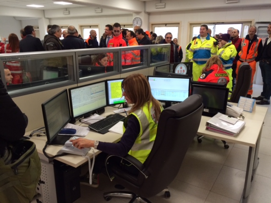 Immagine Nuova sala maxiemergenze e CROSS della Centrale operativa 118 Pistoia-Empoli. Domani inaugurazione con Saccardi e Fratoni